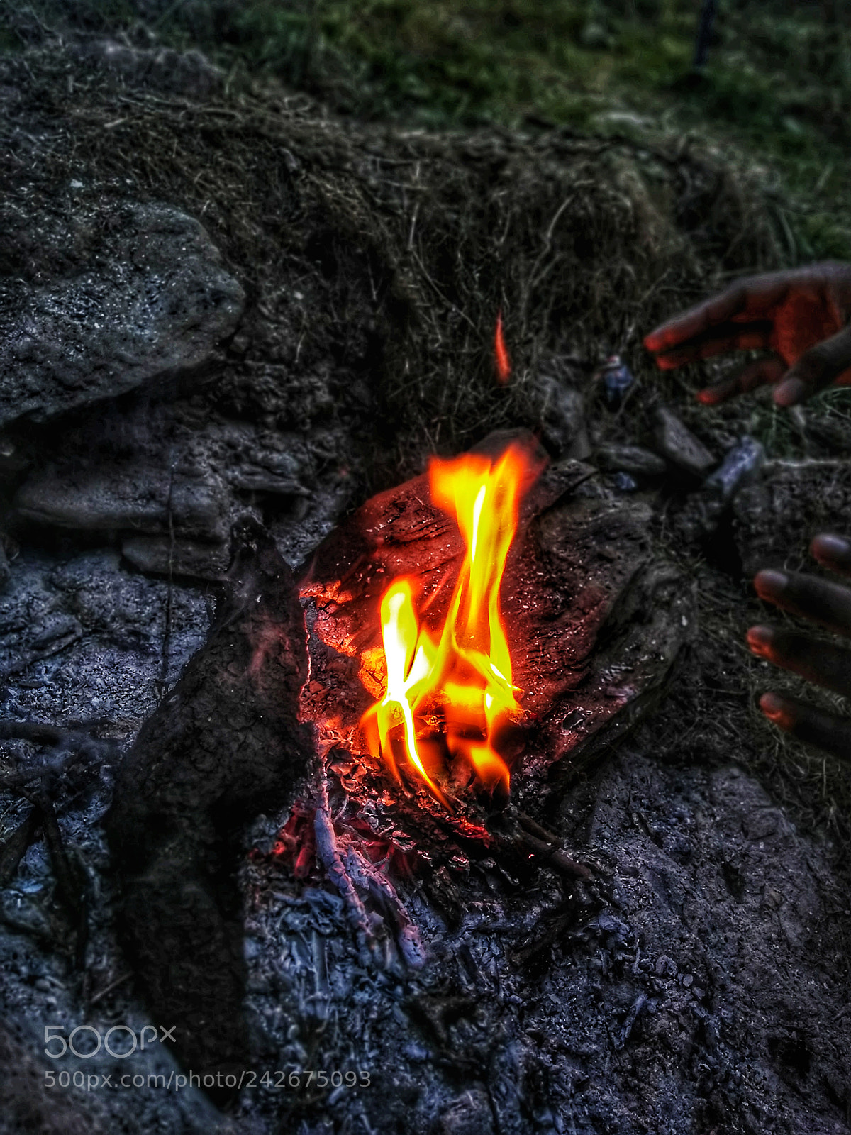 Motorola Moto G (5S) Plus sample photo. Natural heater #bonfire photography