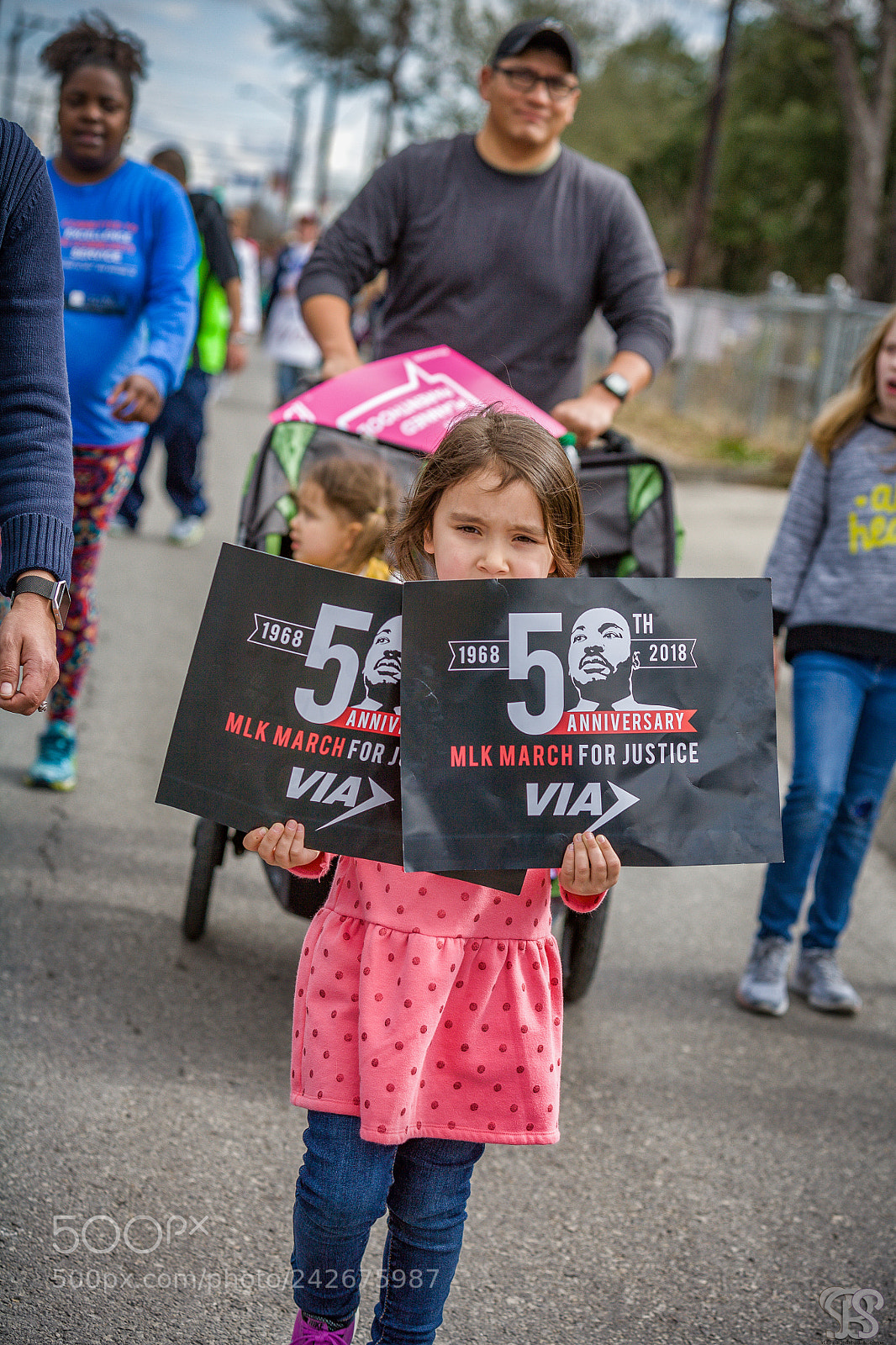 Canon EOS 5D sample photo. Mlk march in san photography