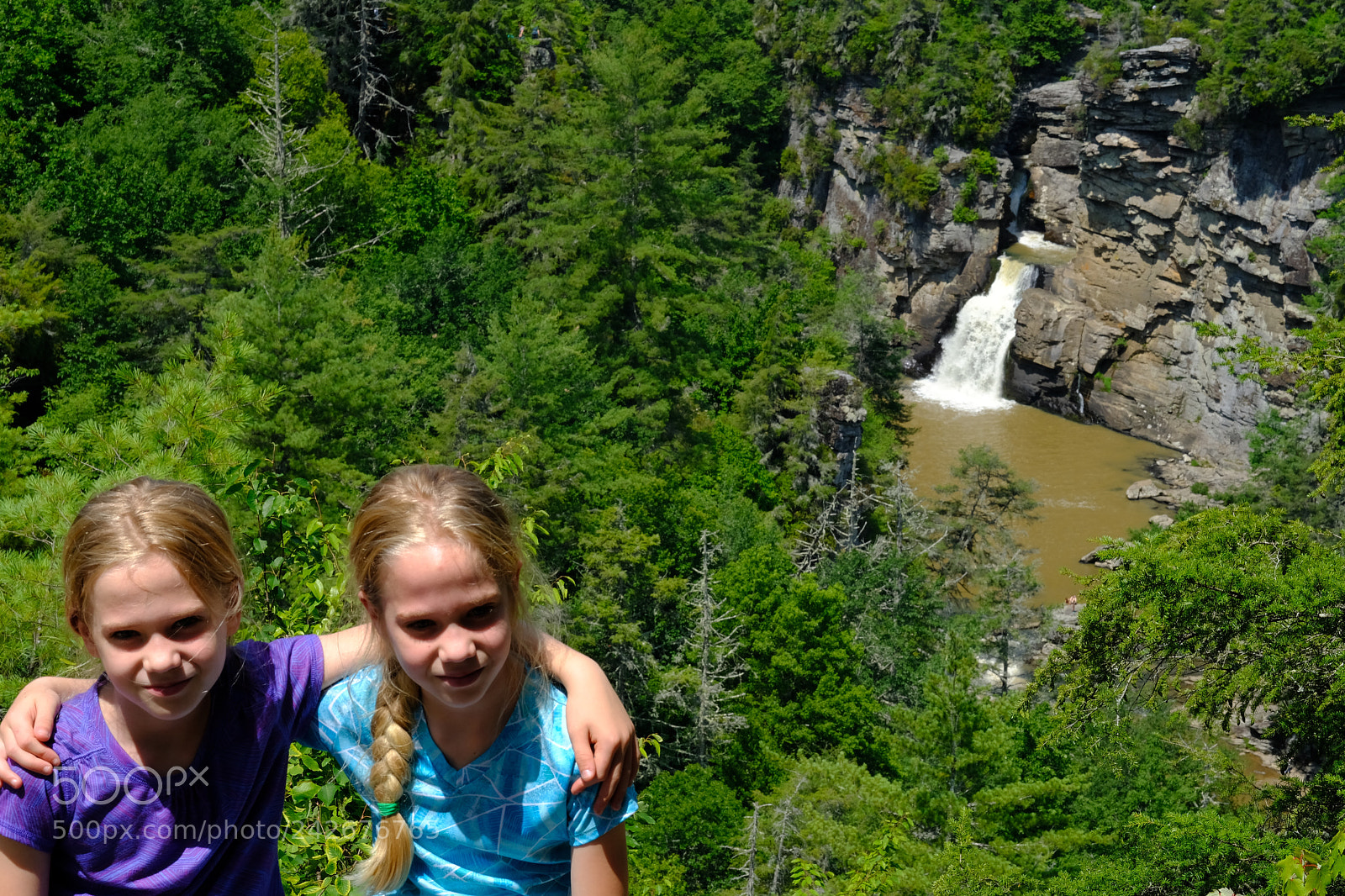 Fujifilm X-T2 sample photo. Linville falls photography