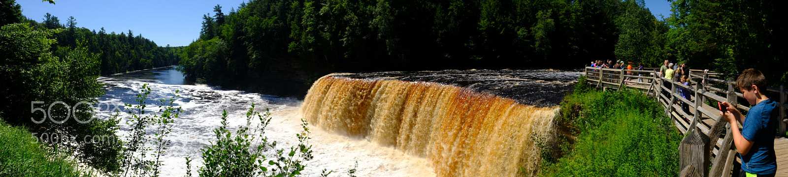 Fujifilm X-T2 sample photo. Tahquamenon falls photography