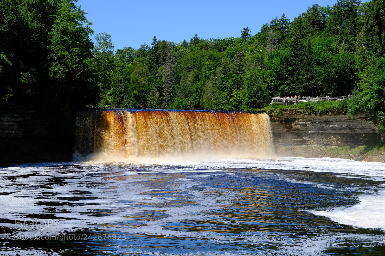 Fujifilm X-T2 sample photo. Tahquamenon falls photography