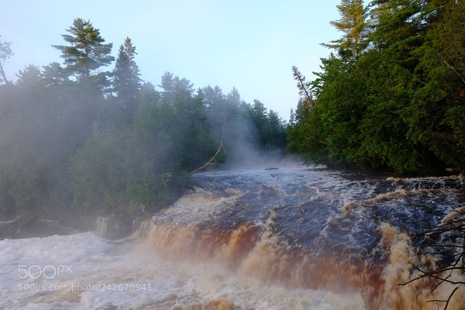 Fujifilm X-T2 sample photo. Tahquamenon falls photography