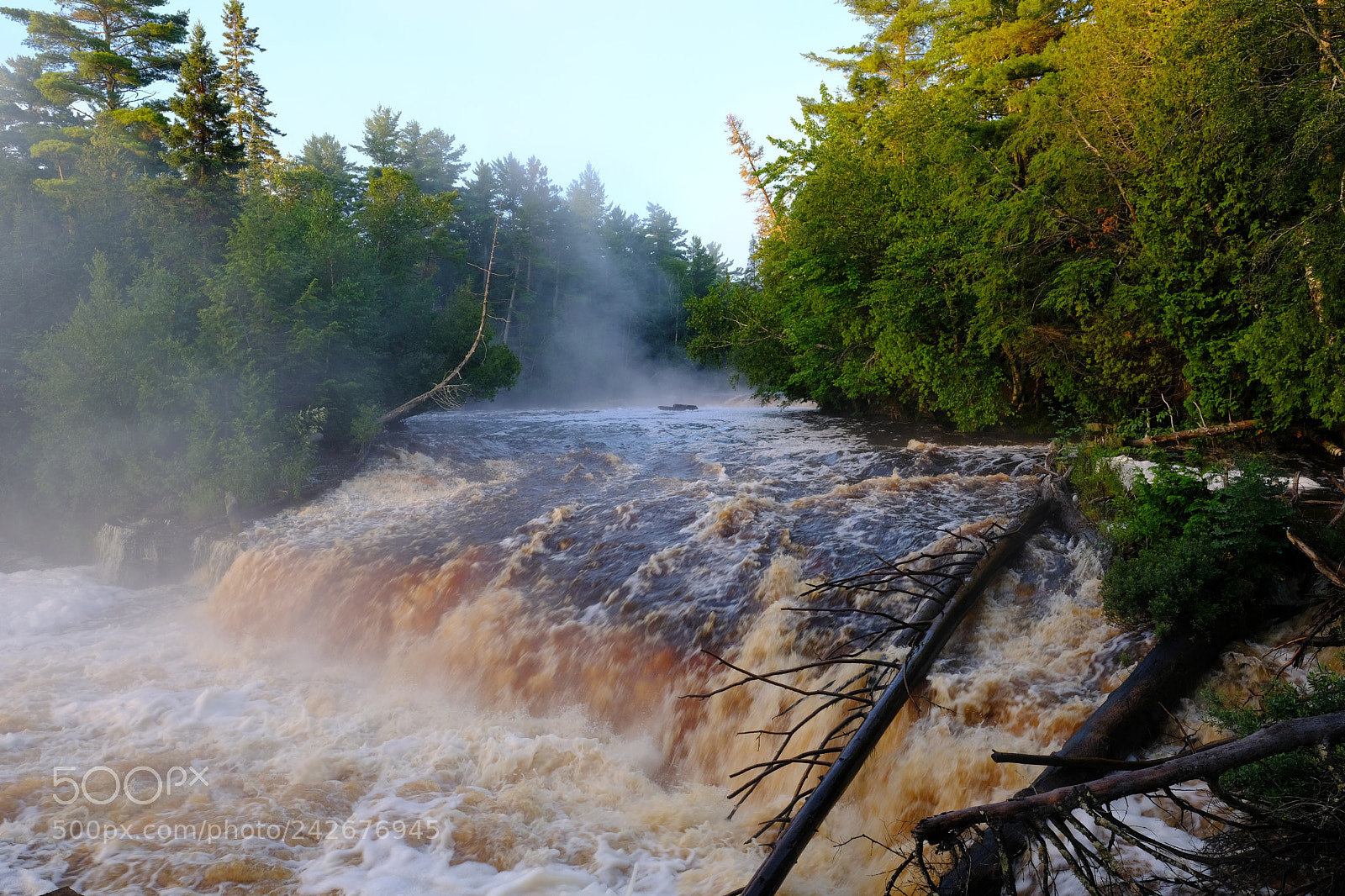 Fujifilm X-T2 sample photo. Tahquamenon falls photography