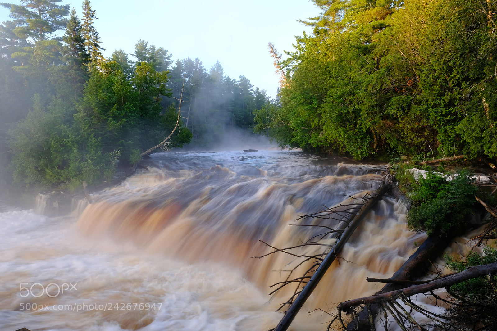 Fujifilm X-T2 sample photo. Tahquamenon falls photography