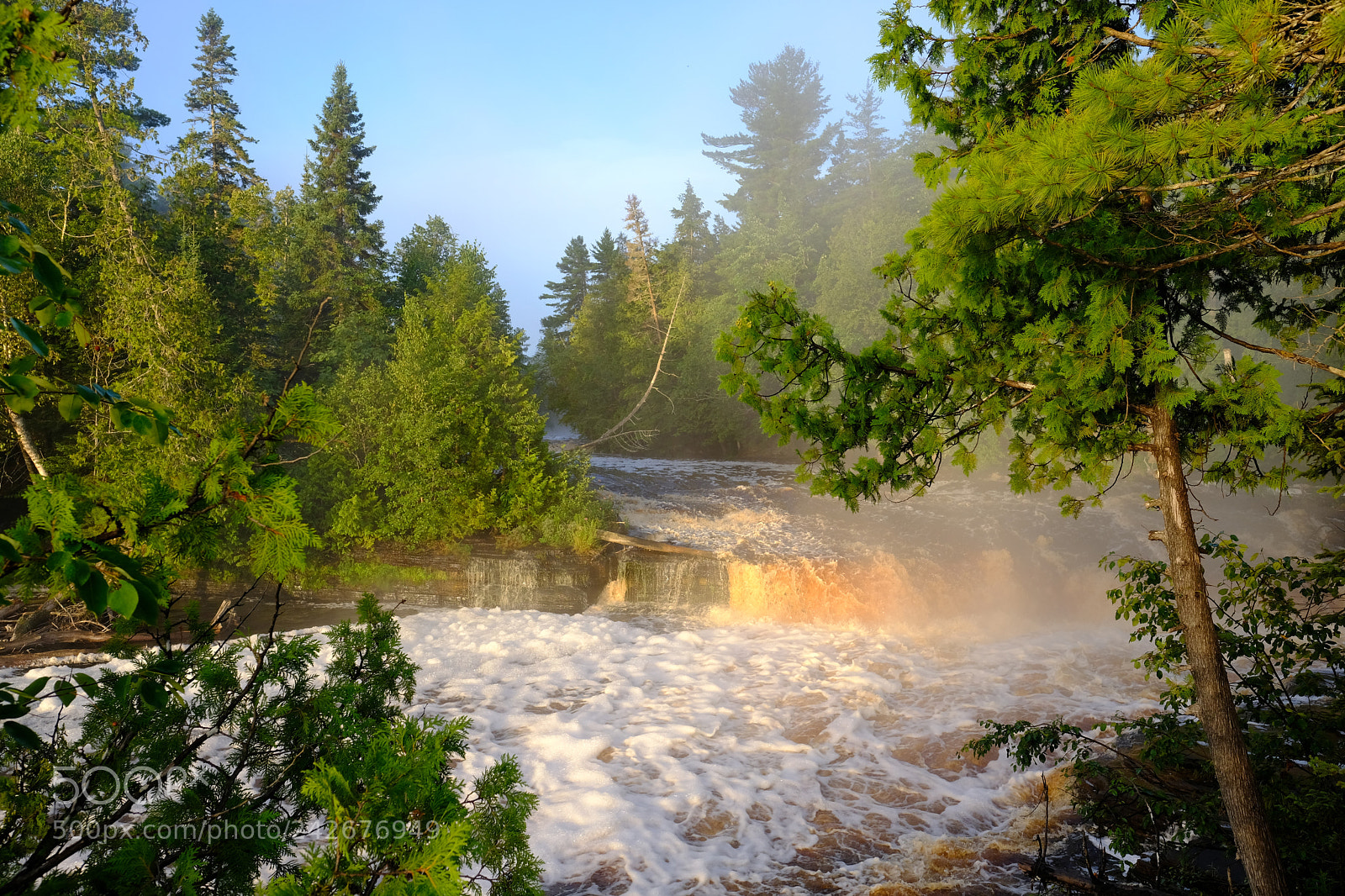 Fujifilm X-T2 sample photo. Tahquamenon falls photography