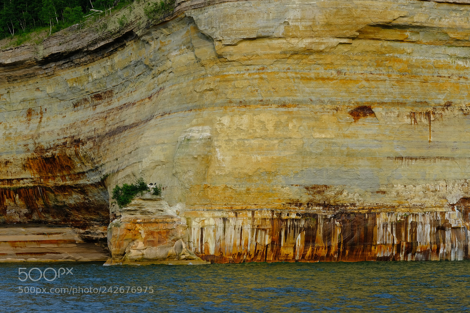 Fujifilm X-T2 sample photo. Pictured rocks national lakeshore photography