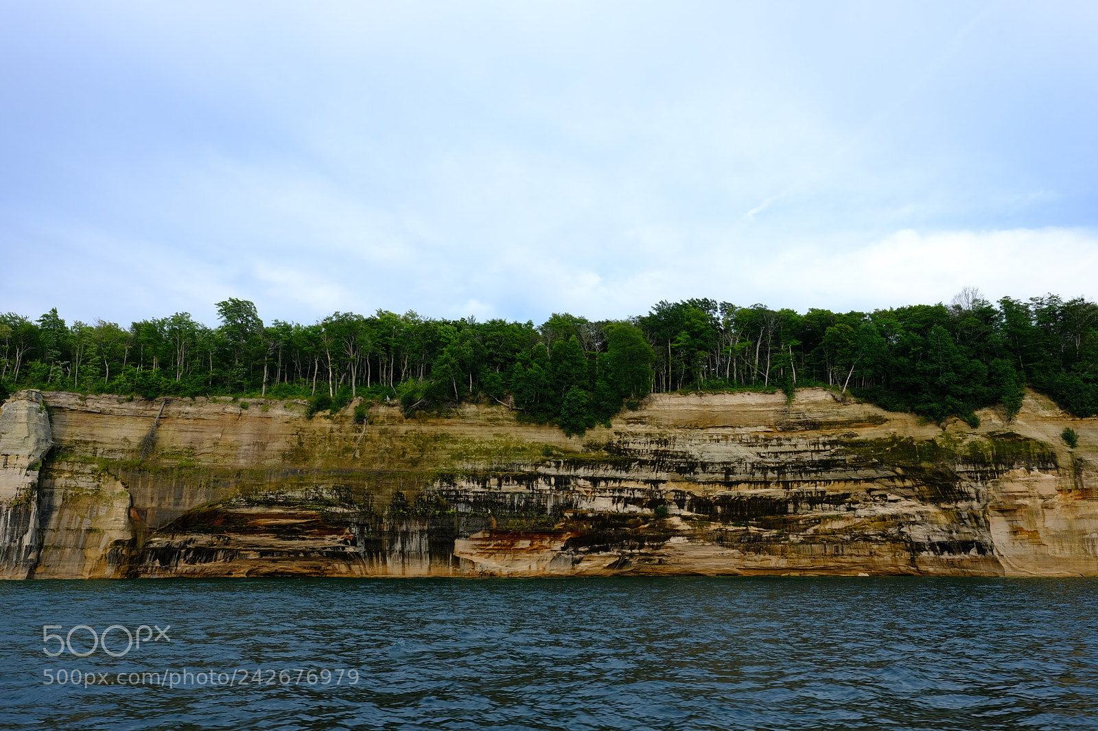 Fujifilm X-T2 sample photo. Pictured rocks national lakeshore photography
