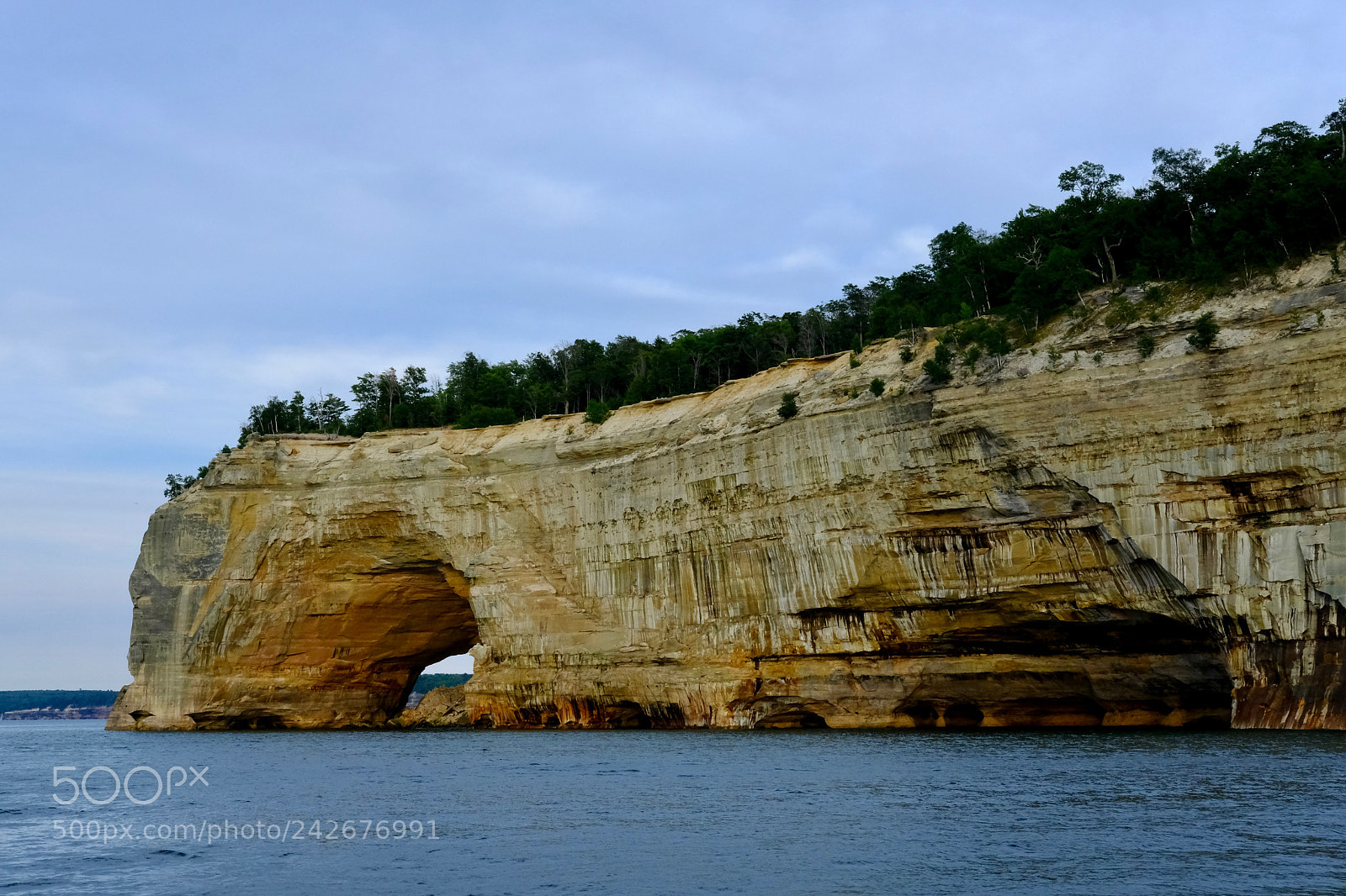 Fujifilm X-T2 sample photo. Pictured rocks national lakeshore photography