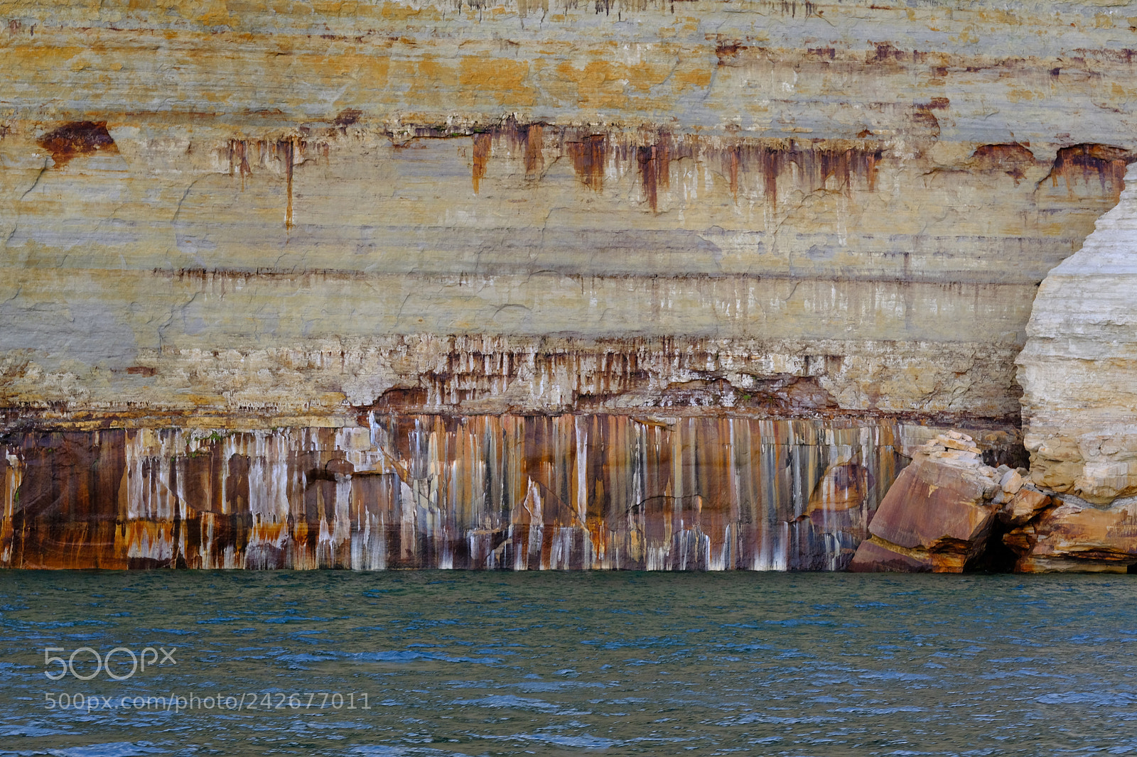 Fujifilm X-T2 sample photo. Pictured rocks national lakeshore photography