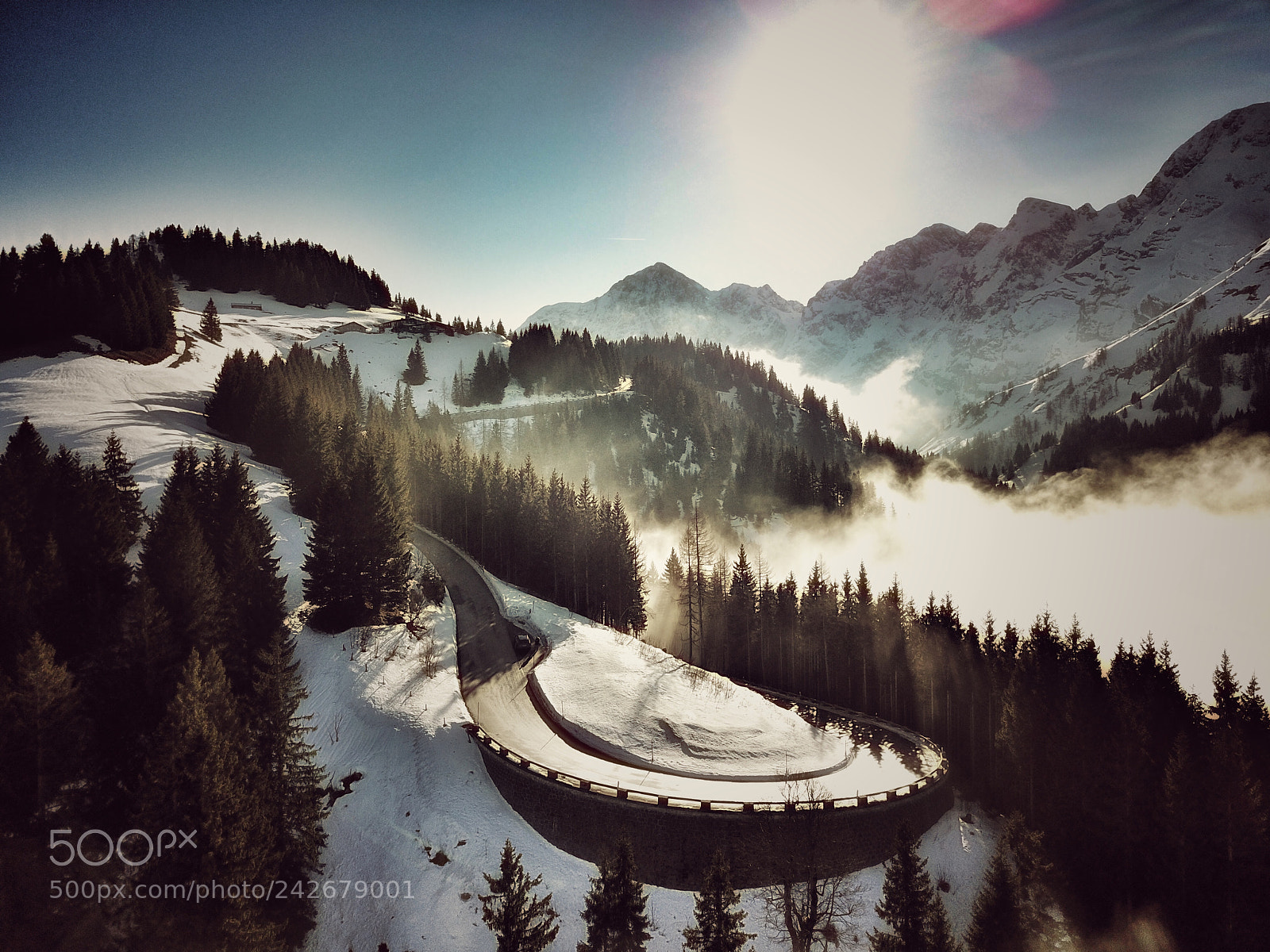 DJI FC220 sample photo. Flying high photography