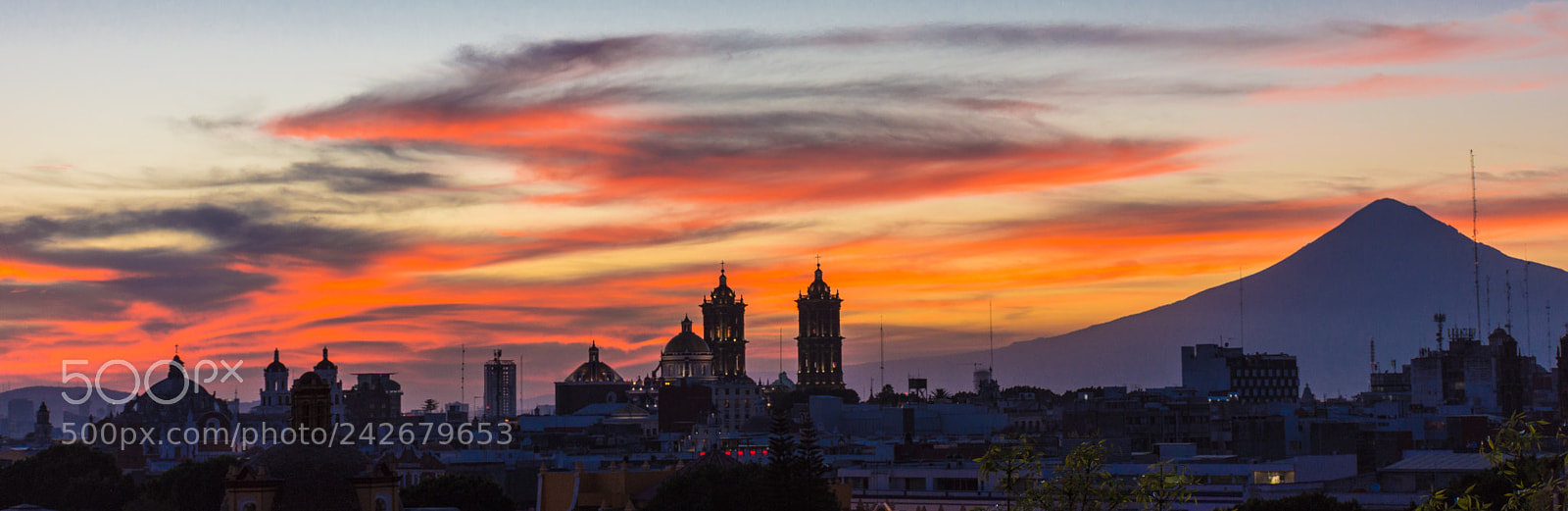 Nikon D7200 sample photo. Puebla, mexico skyline with photography