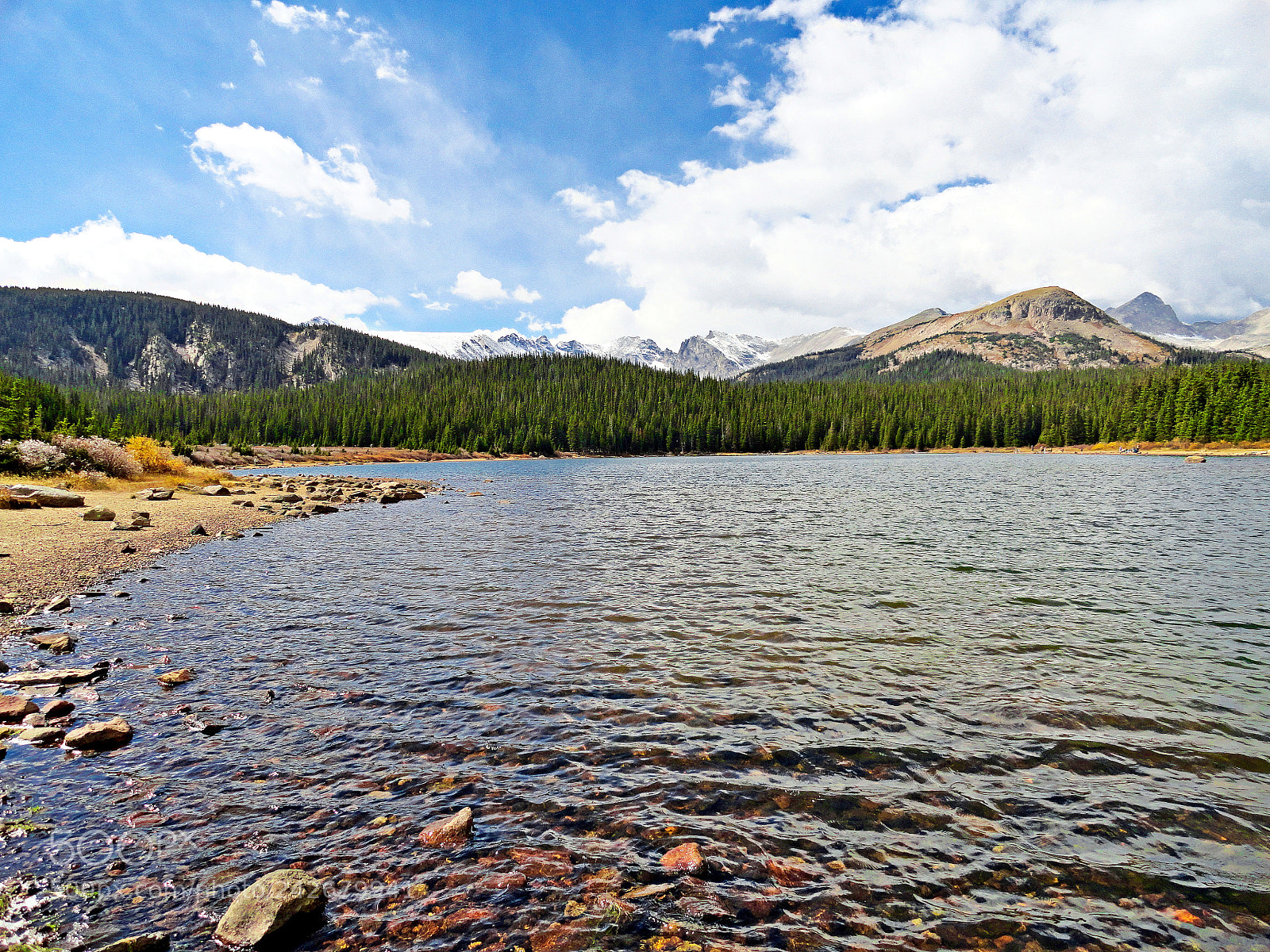 Sony Cyber-shot DSC-H70 sample photo. Brainard lake wide photography