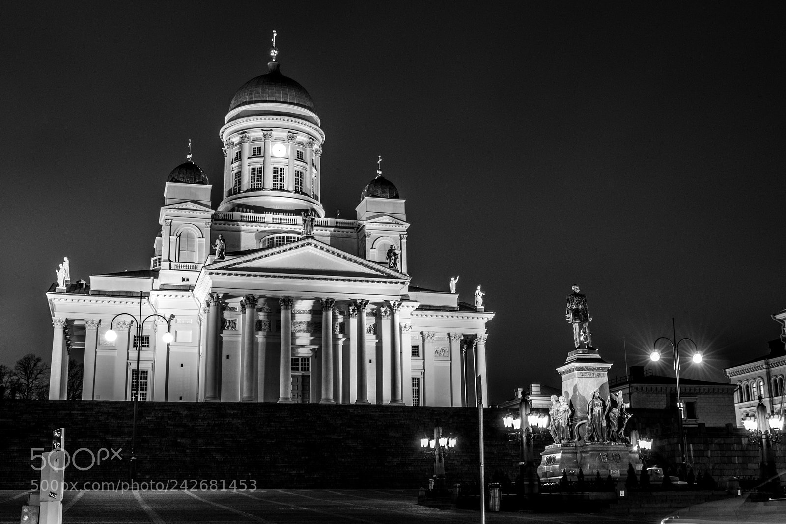 Nikon D5300 sample photo. Helsinki cathedral photography