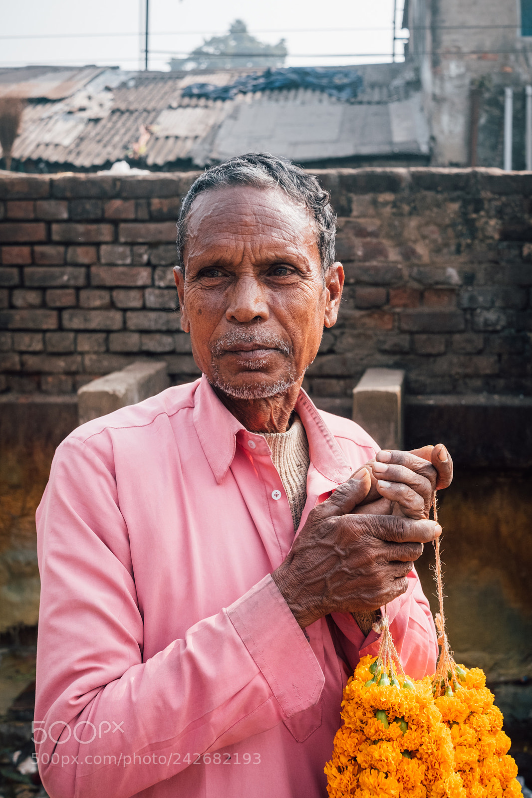Fujifilm X-T20 sample photo. Flower man , kolkata photography