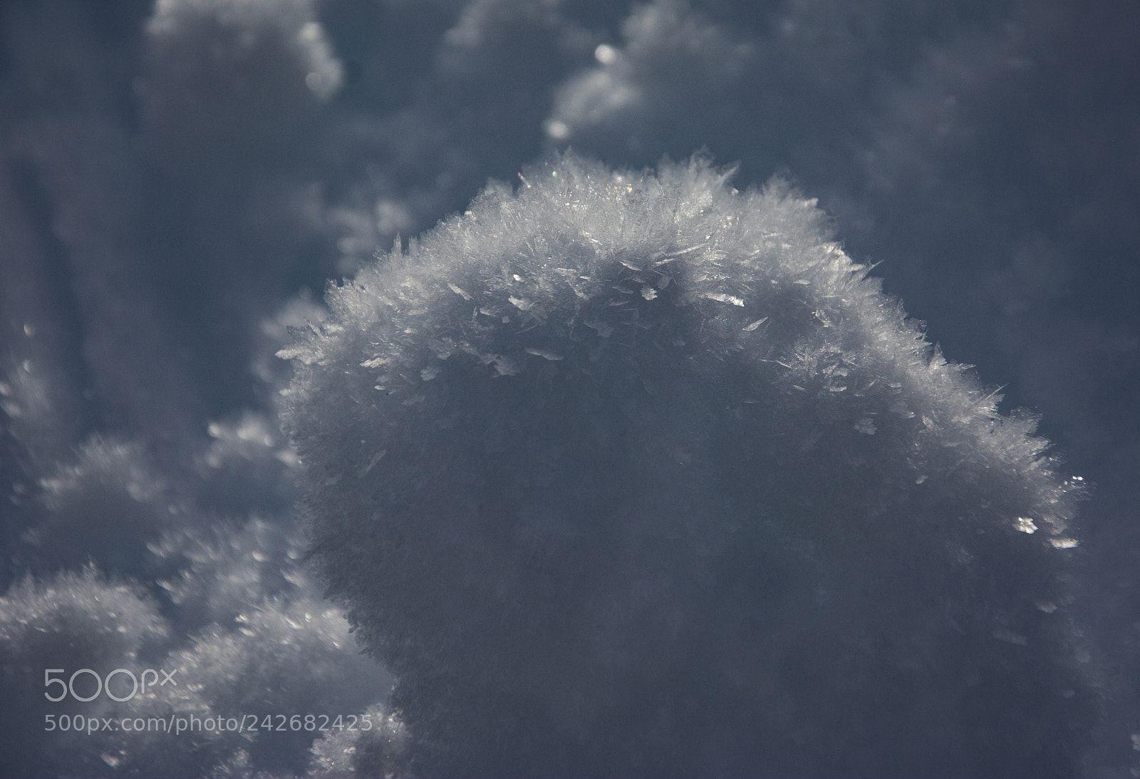 Nikon D7100 sample photo. Disheveled snow crystals photography