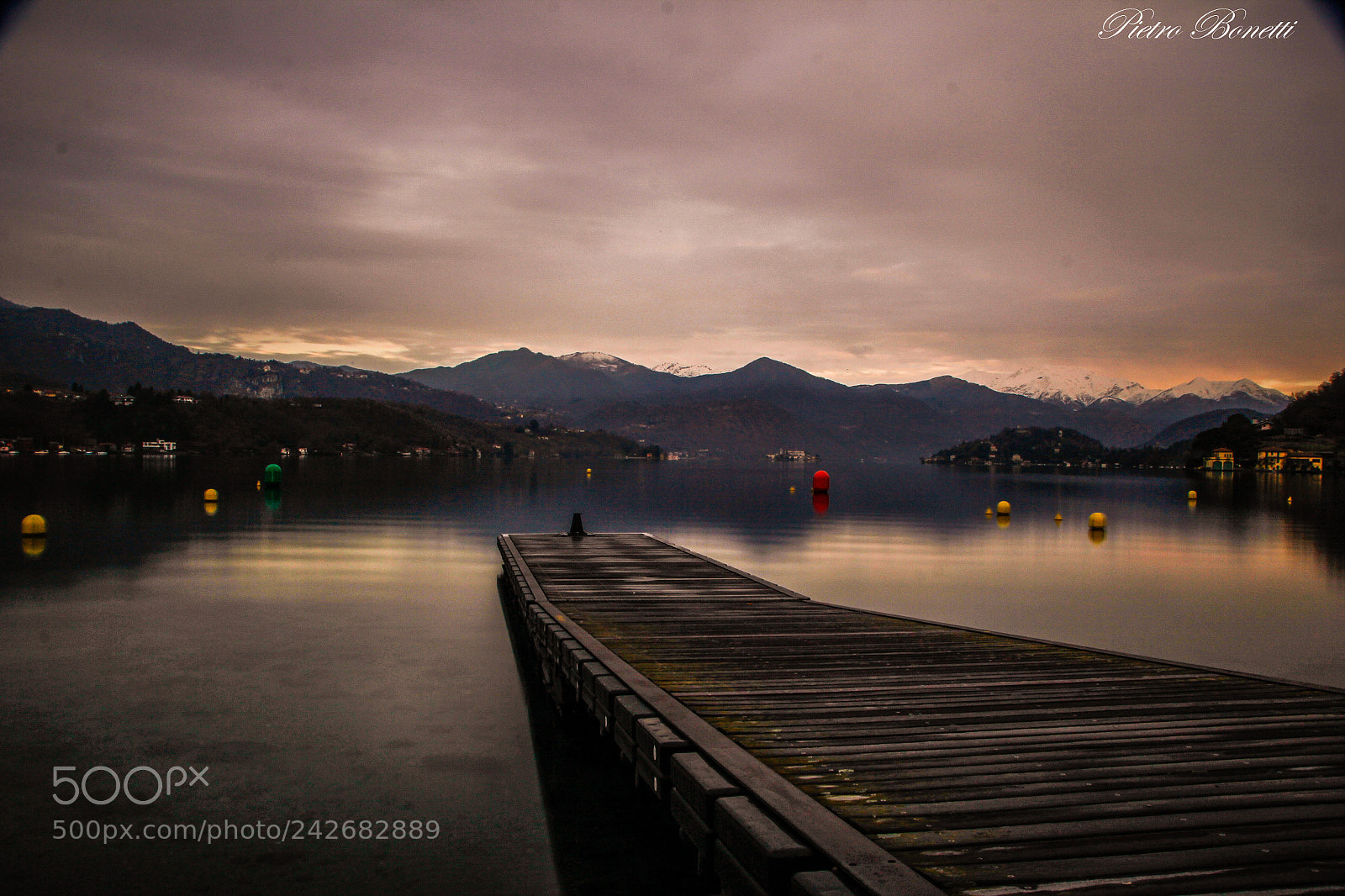 Canon EOS 60D sample photo. Pontile per san giulio photography
