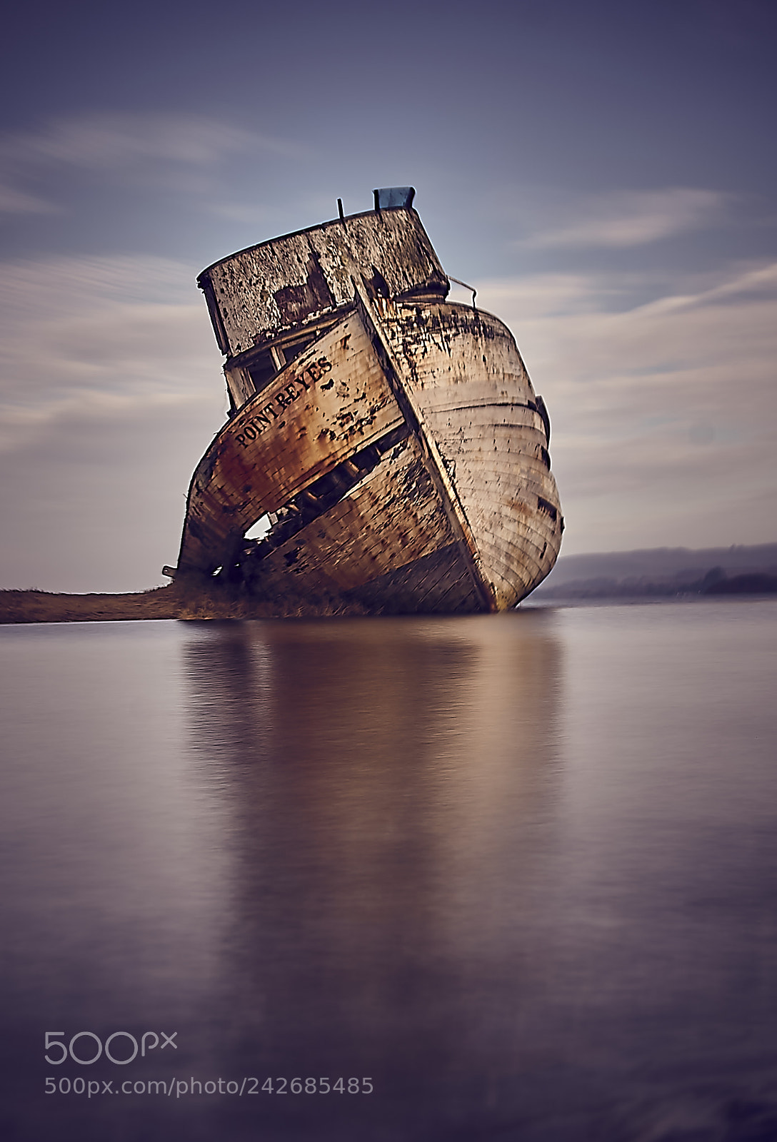 Sony a6500 sample photo. The wreck photography