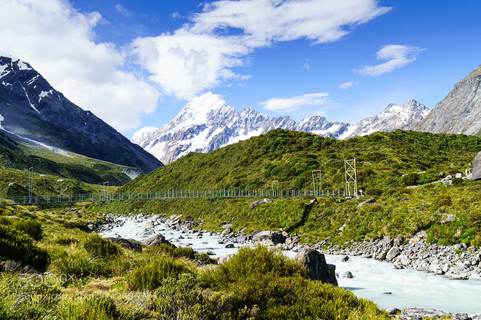 Sony a9 sample photo. Hooker valley track photography