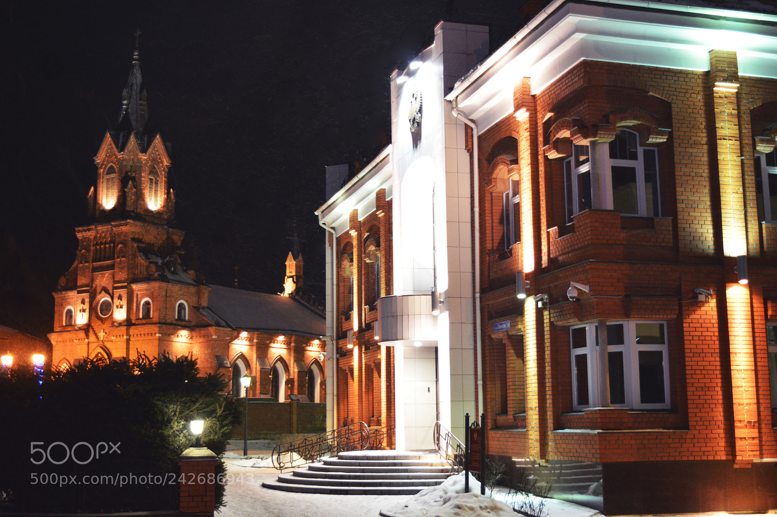 Nikon D3200 sample photo. Magic night photography
