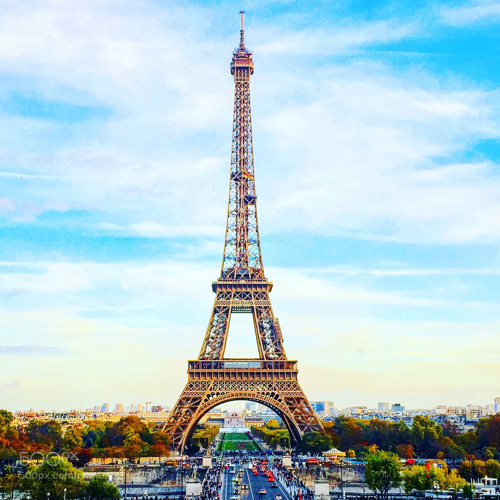 Apple iPhone 6 sample photo. Eiffel tower photography