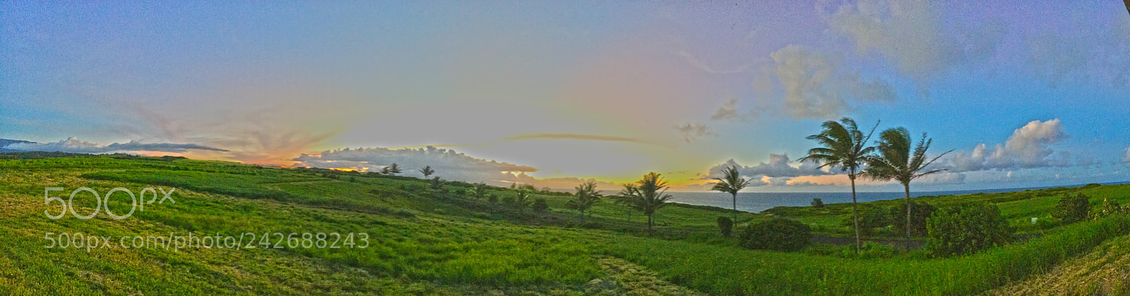 Apple iPhone 6s sample photo. Sunset in haiku photography