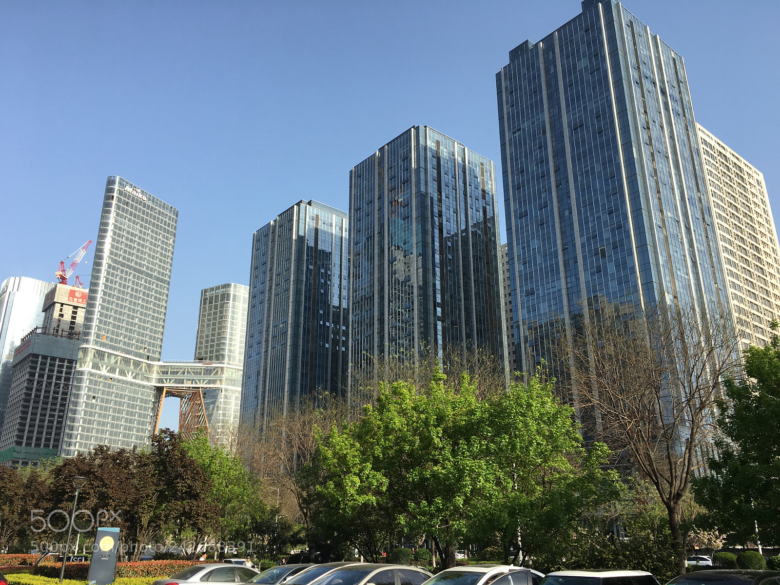 Apple iPhone 6s sample photo. 建设中的高新区 photography