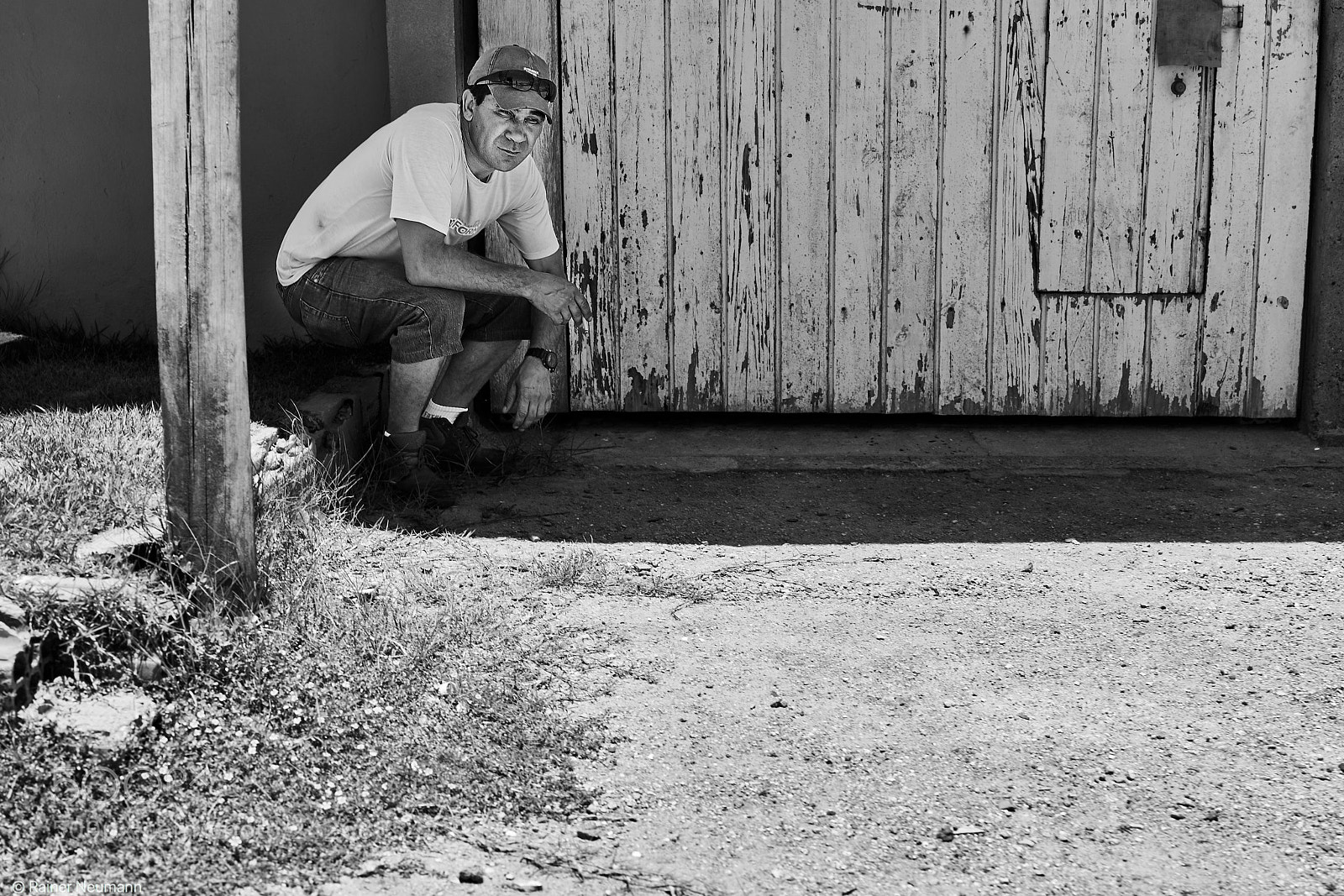 Sony Cyber-shot DSC-RX1R II sample photo. Mann b&w photography
