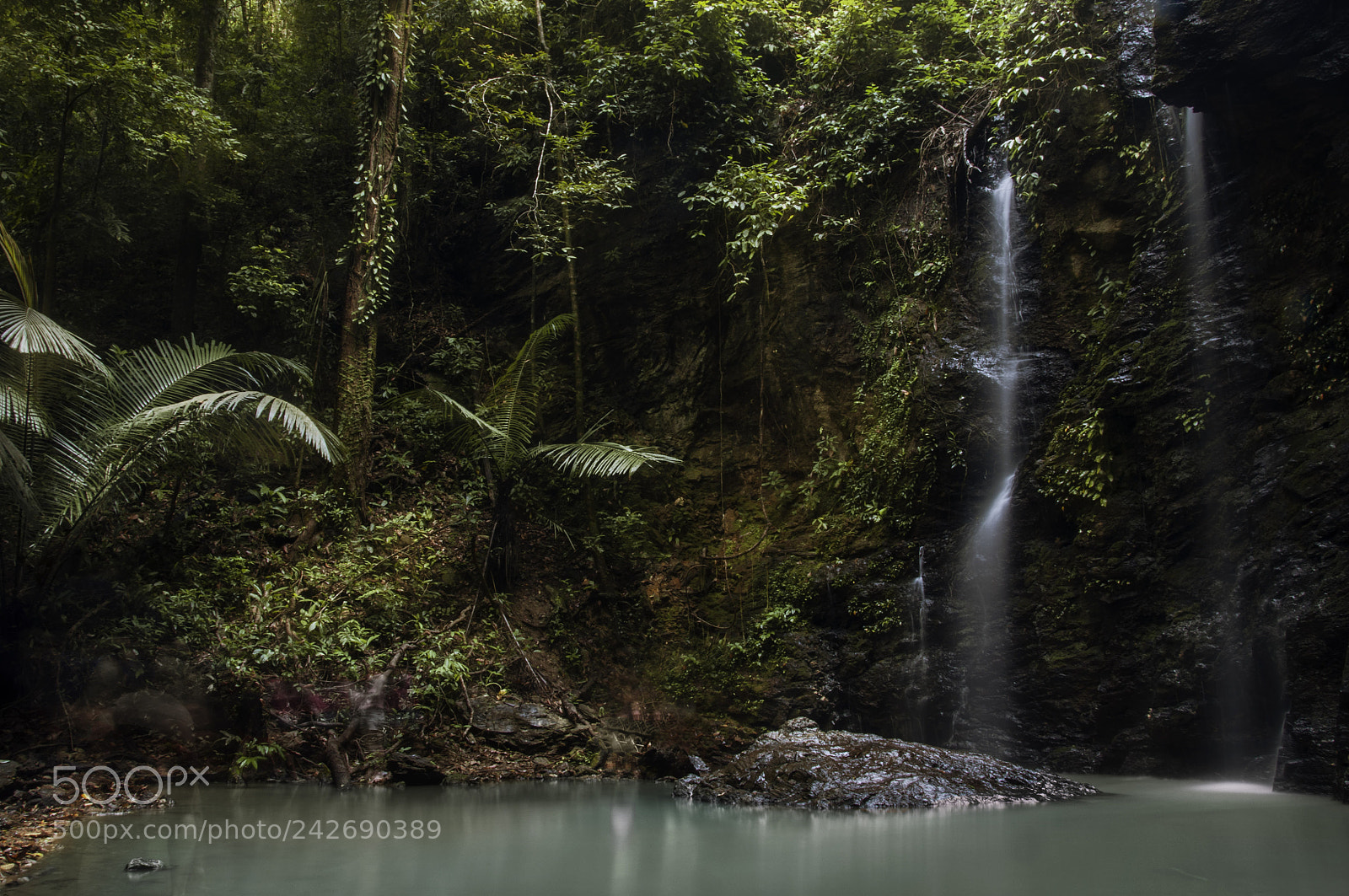 Nikon D90 sample photo. Khlong chak waterfall photography