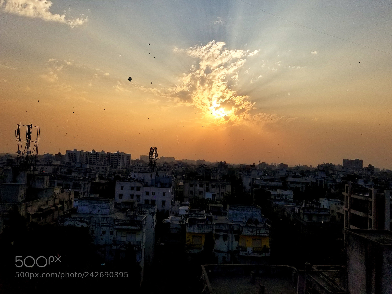 Samsung Galaxy S8 sample photo. 2018 uttarayan sunset photography