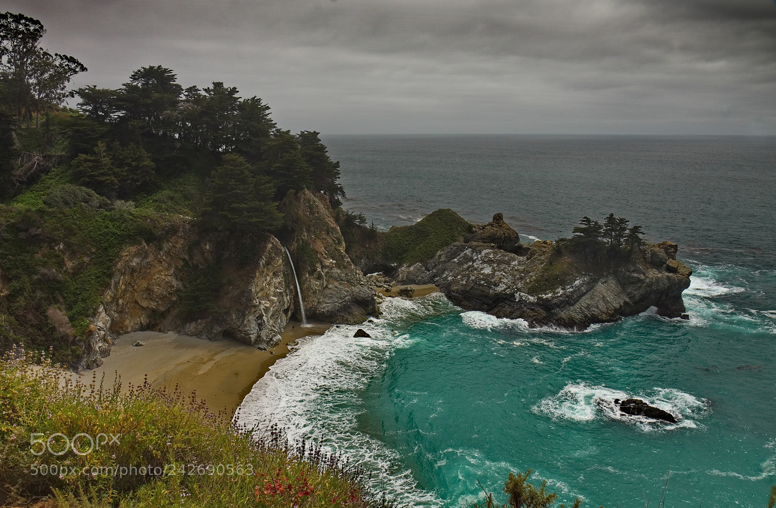 Pentax K-5 sample photo. Mcway falls photography
