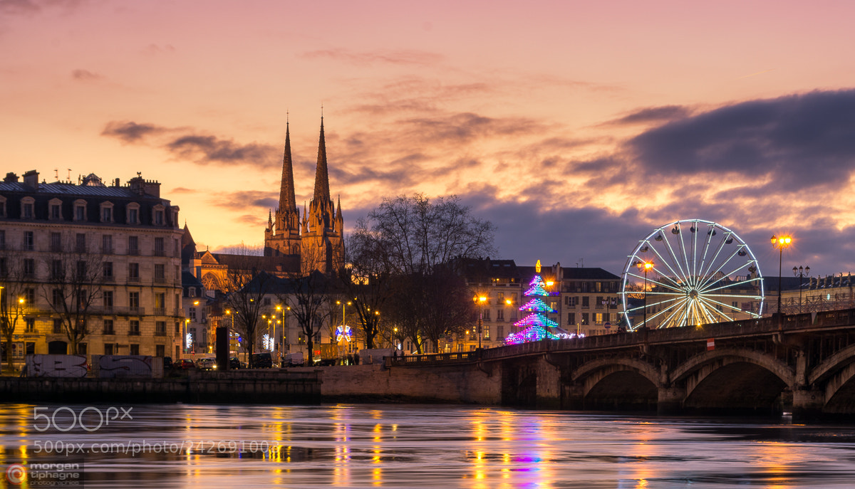 Nikon D7100 sample photo. Bayonne in sunset photography