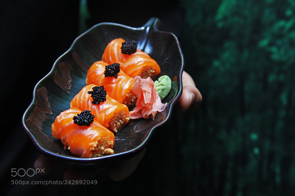 Canon EOS 60D sample photo. Fresh fish for slice photography