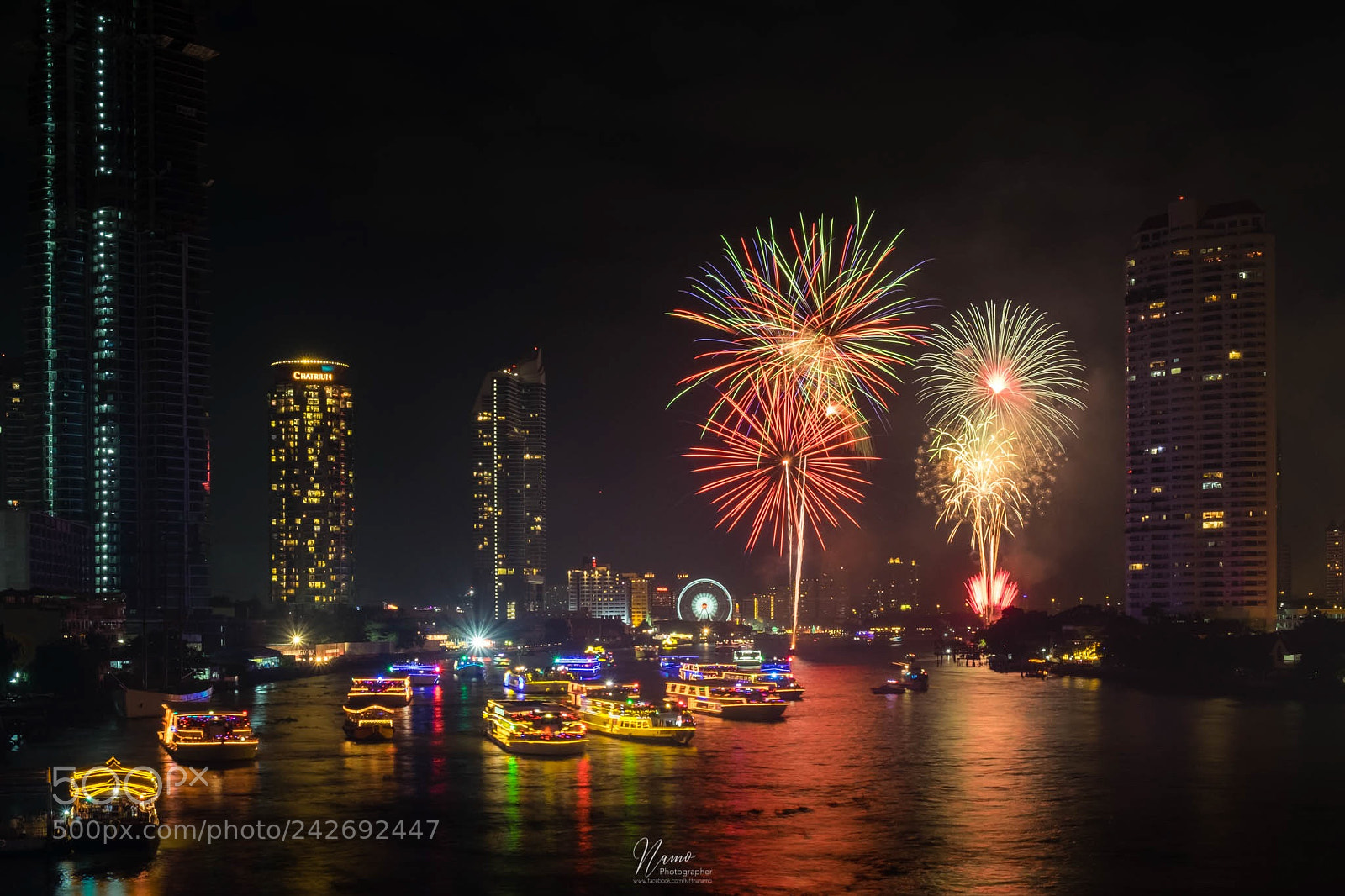 Fujifilm X-T10 sample photo. Firework photography