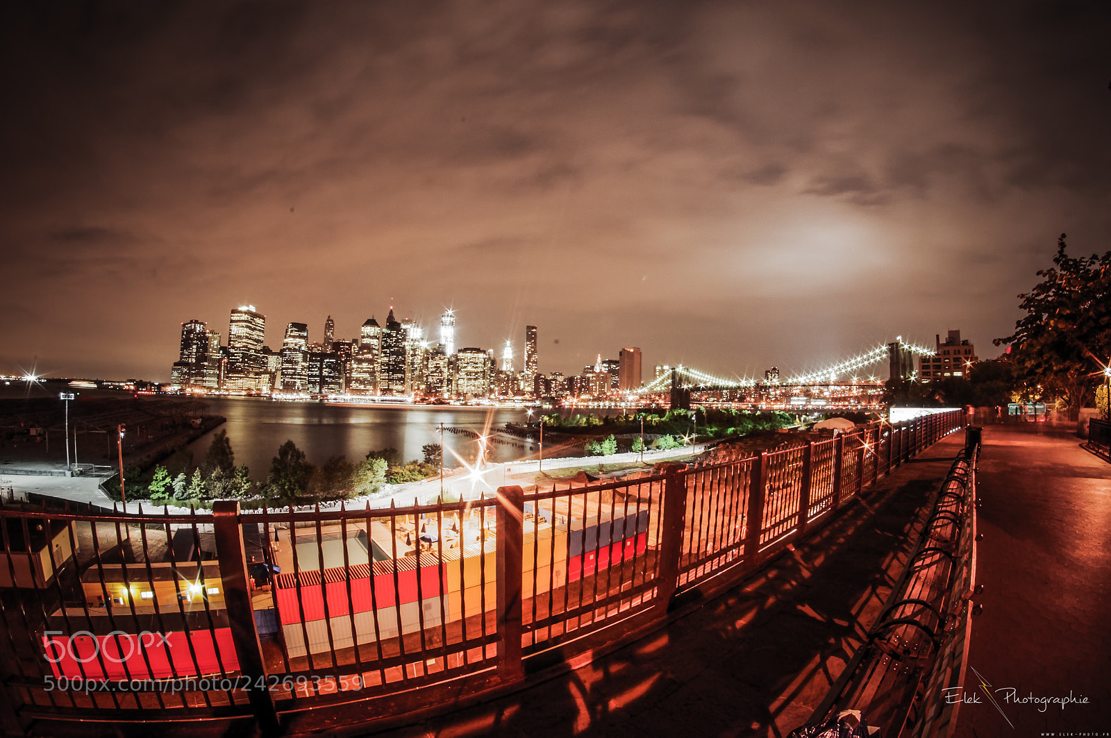 Pentax K-r sample photo. Manhattan from brooklyn photography