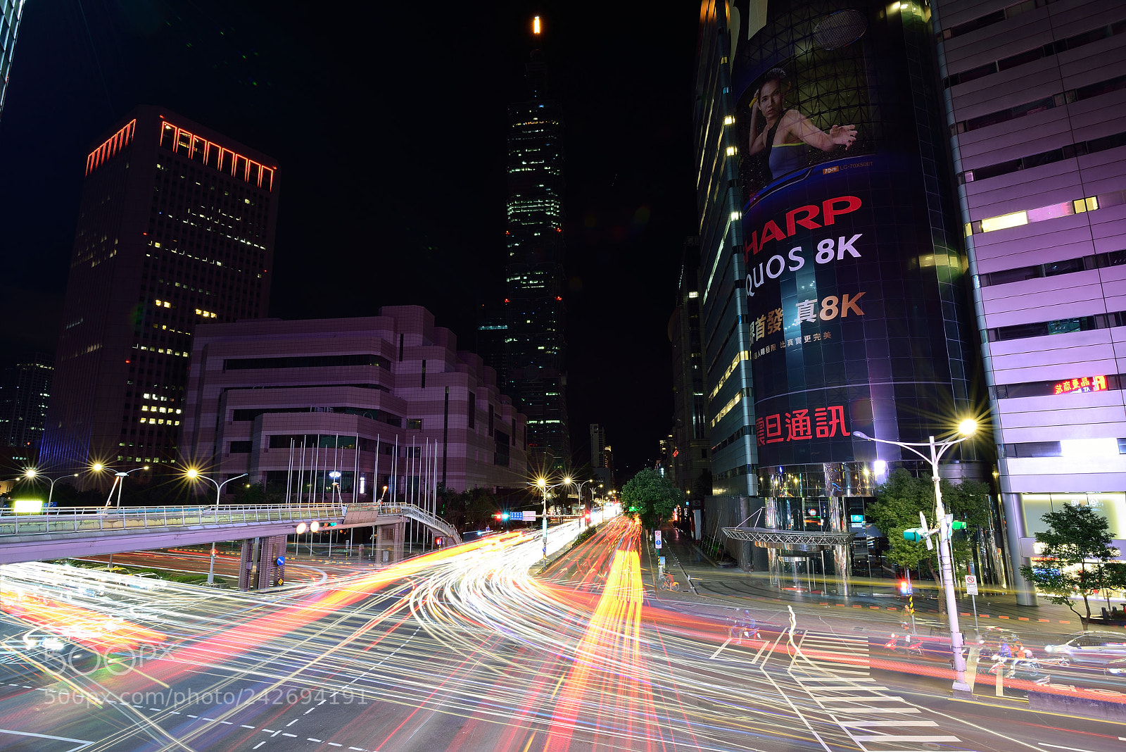Nikon D610 sample photo. 車軌 photography