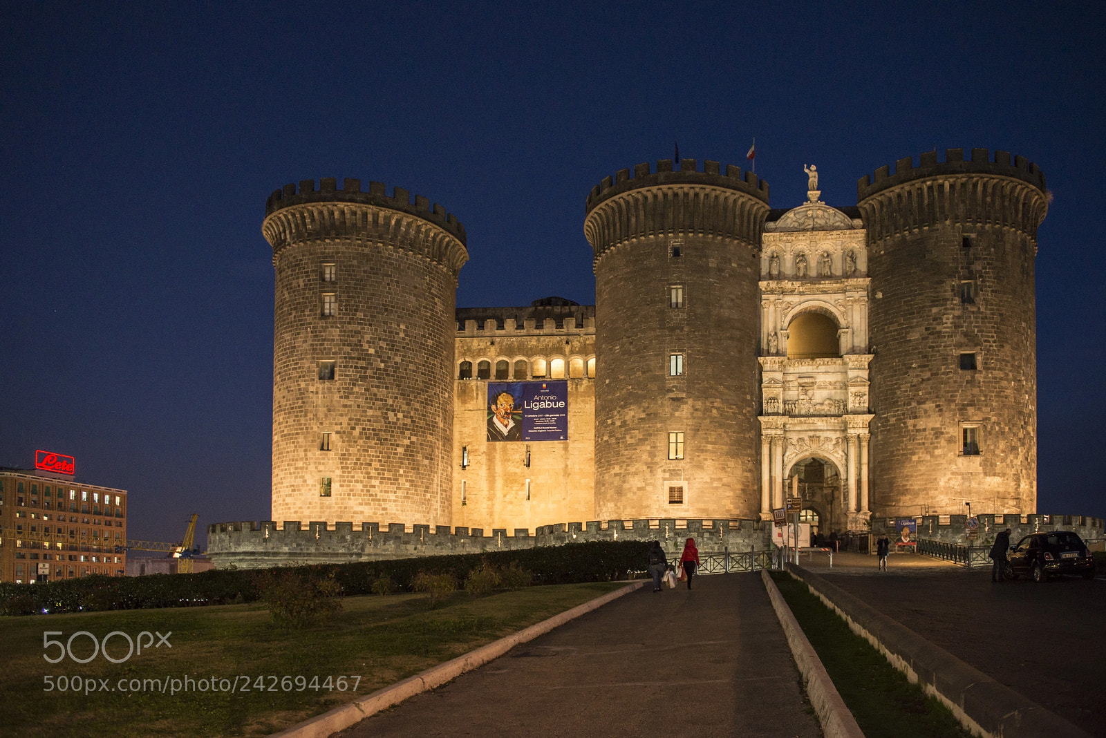 Nikon D610 sample photo. Maschio angioino photography