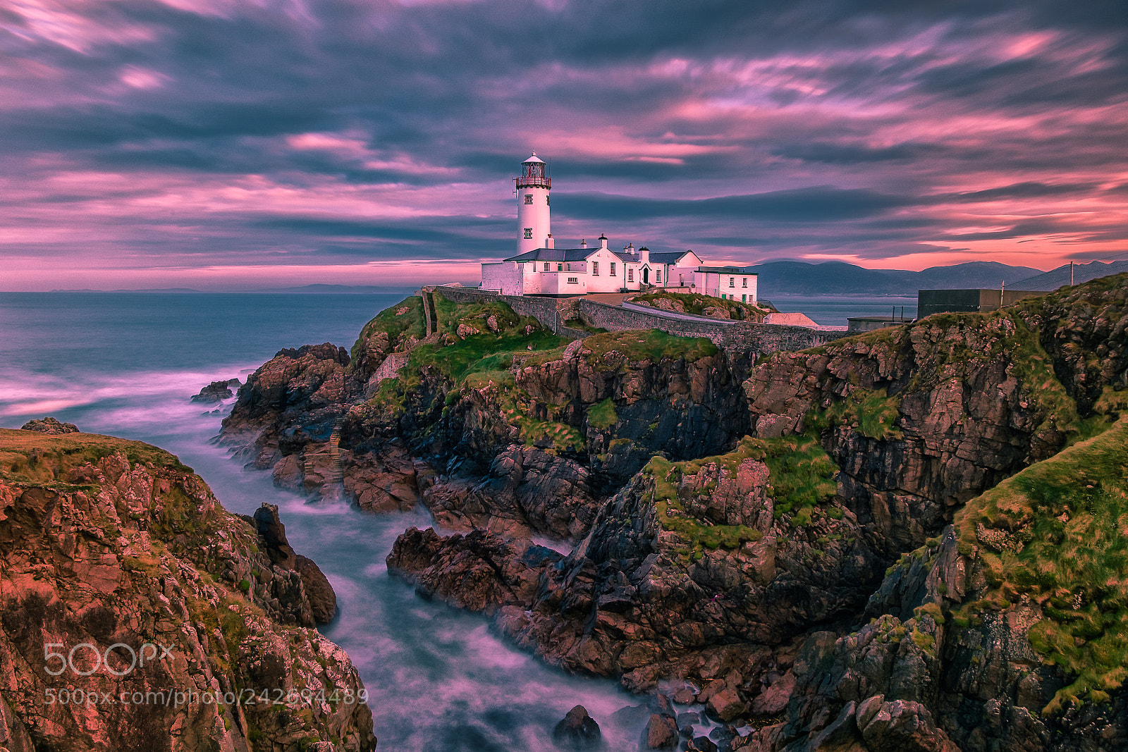 Fujifilm X-M1 sample photo. Fanad lighthouse photography