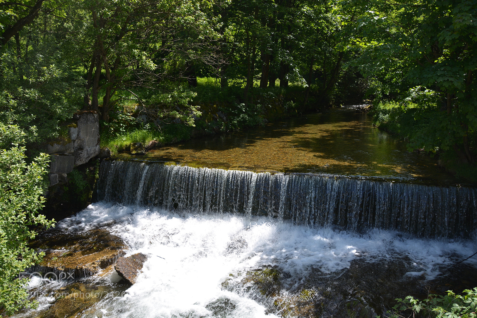 Nikon D7100 sample photo. Mountain river photography