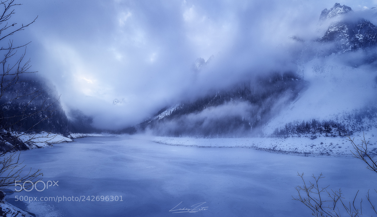Nikon D600 sample photo. Gosau fogy morning photography