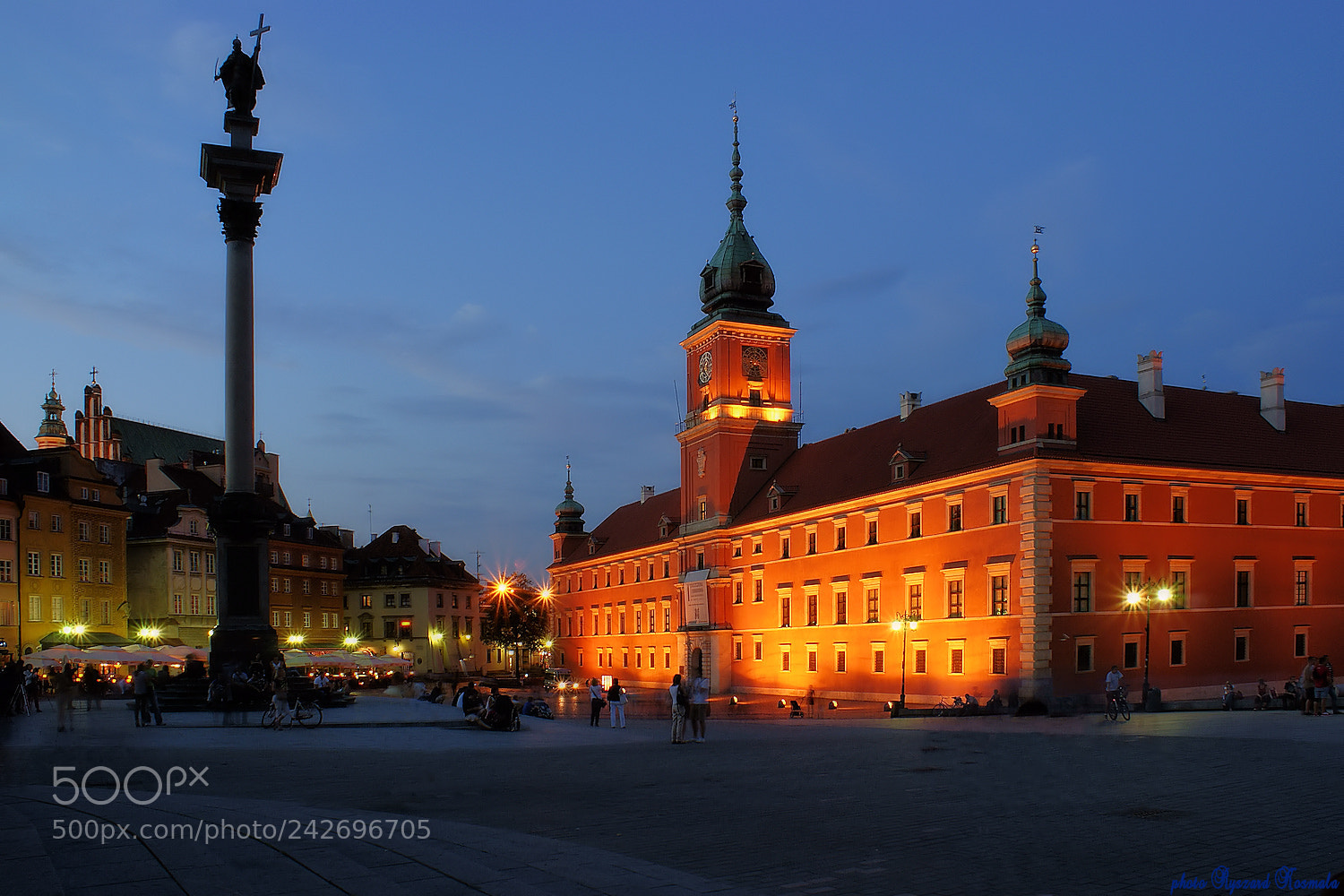 Sony Alpha DSLR-A300 sample photo. Royal castle in warsaw photography