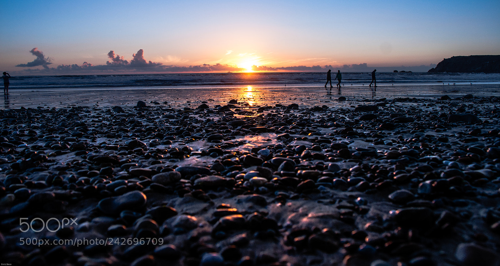 Nikon D5000 sample photo. Sunset in the beach photography