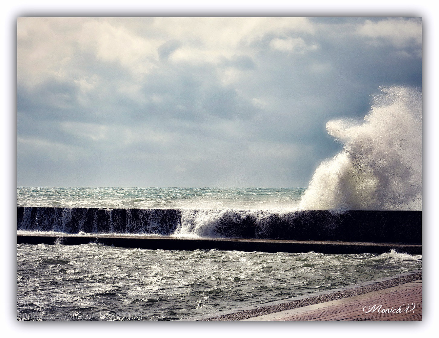 Canon PowerShot SX50 HS sample photo. Mare in tempesta photography