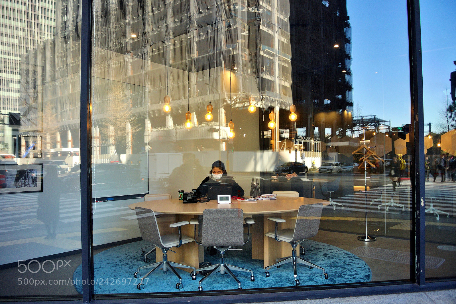 Nikon 1 V1 sample photo. Open office photography