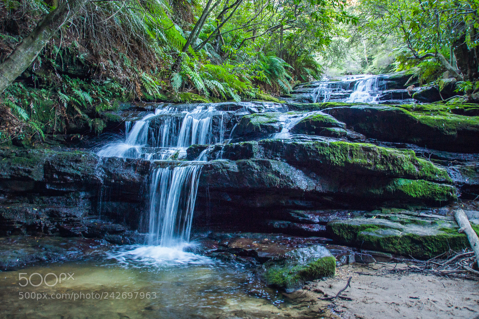 Sony SLT-A77 sample photo. Water cascade photography