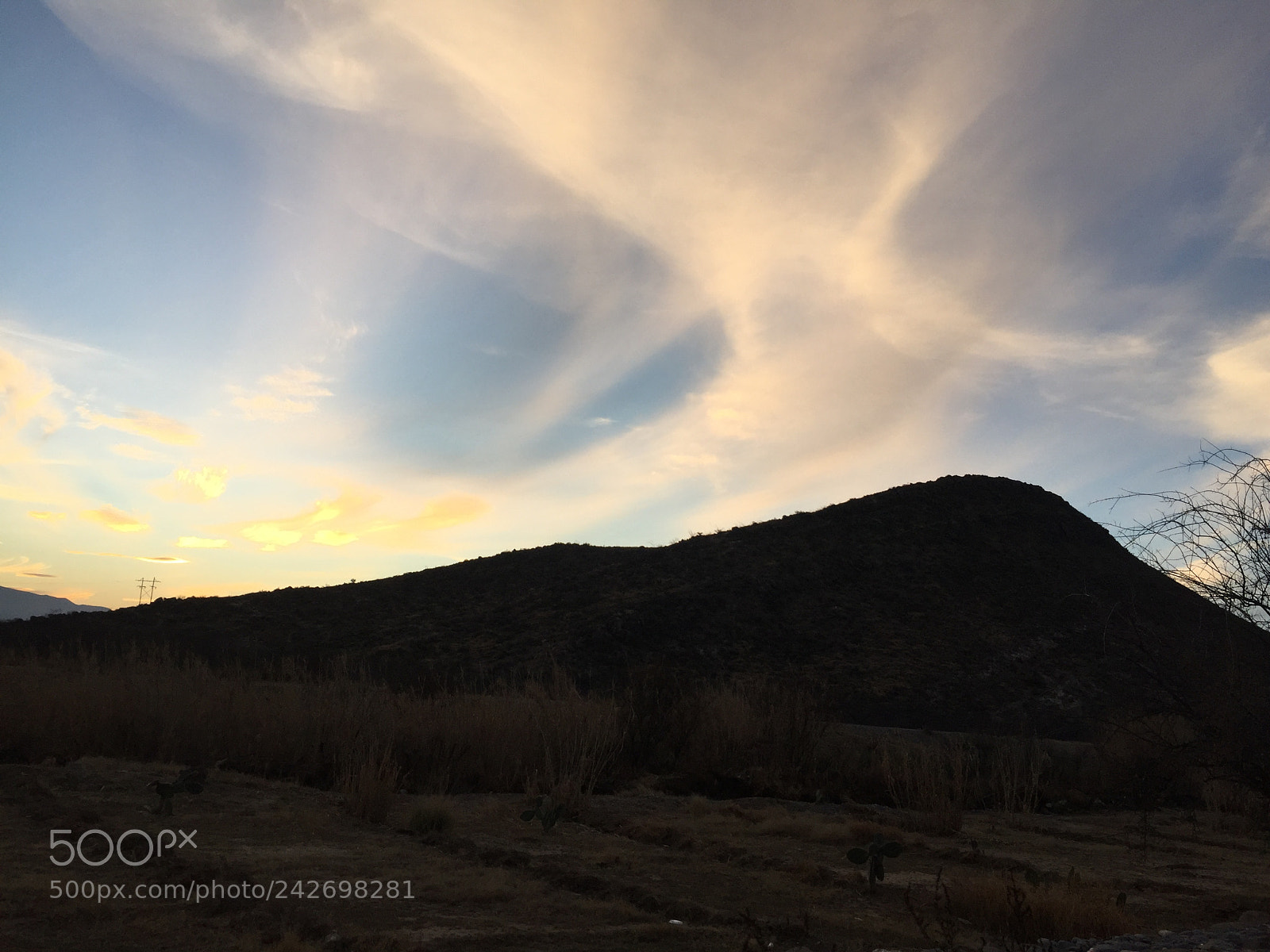 Apple iPhone 6 sample photo. Penumbra between small clouds photography