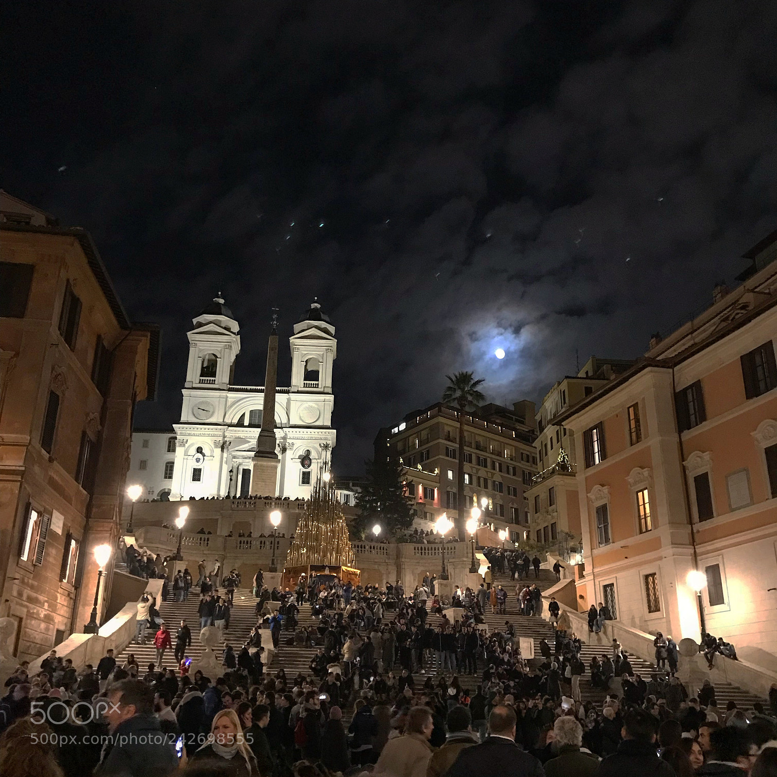 Apple iPhone 7 sample photo. Piazza di spagna 31/12/2017 roma photography