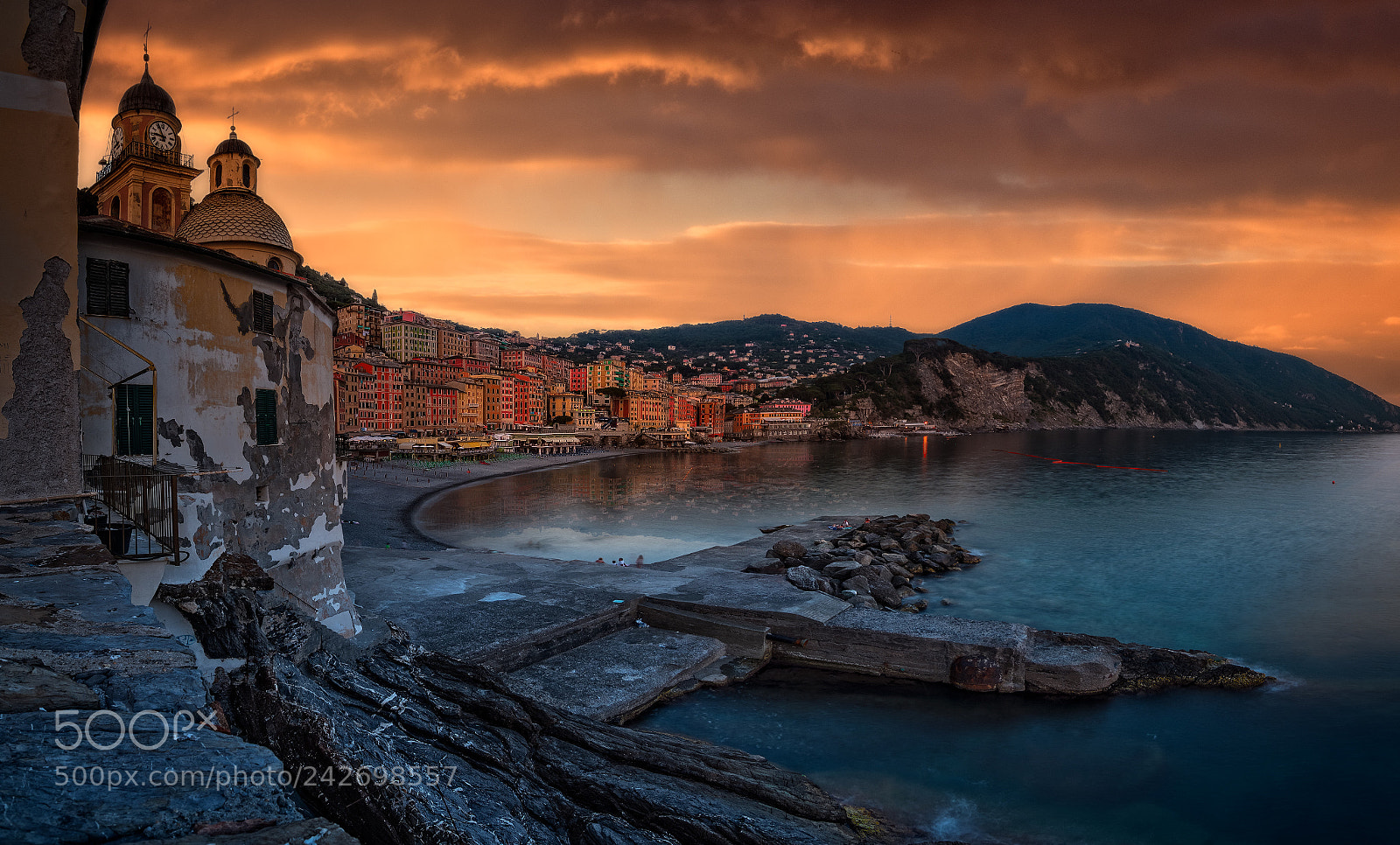 Nikon D500 sample photo. Camogli beach photography