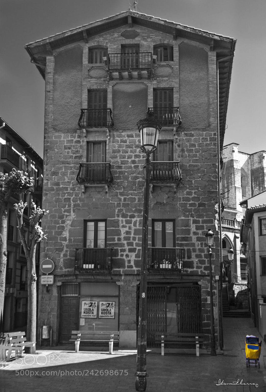 Nikon D7100 sample photo. El cartero.-postman b n photography