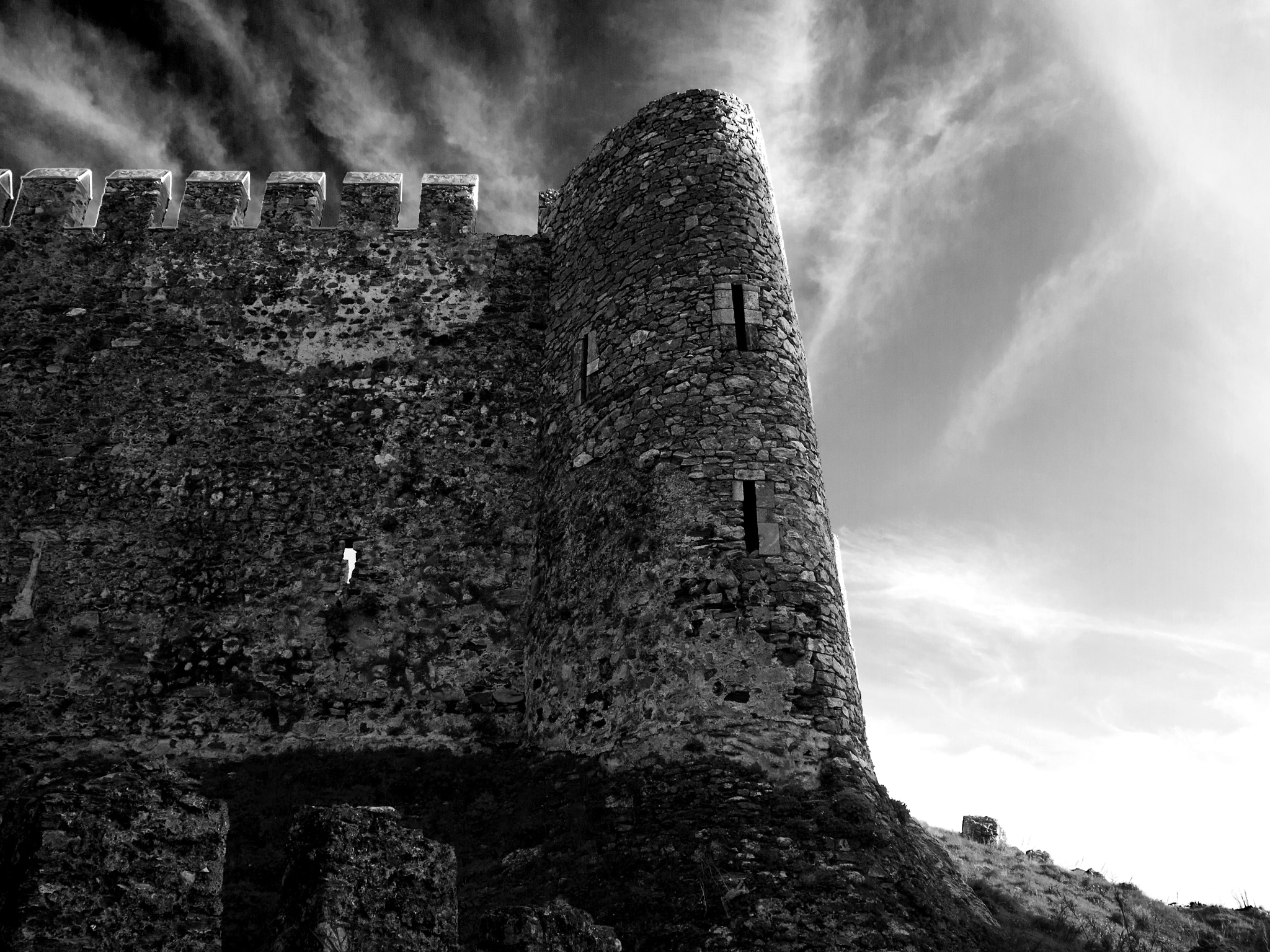 Olympus PEN E-P3 sample photo. Mamure castle - anamur turkey photography