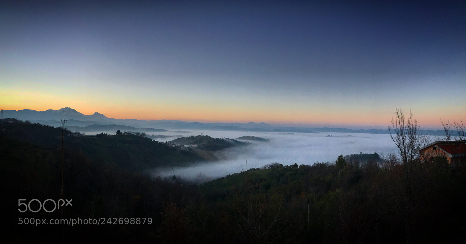 Apple iPhone 7 sample photo. Nebbia 06/01/2018 pescara photography